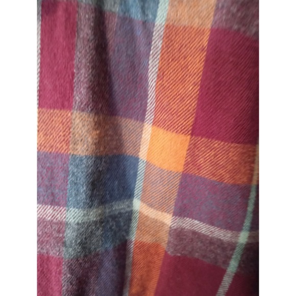 The Foundry Shirt Mens 3XL Plaid Button Up Long Sleeve Pocket Hiking Flannel - Picture 4 of 10